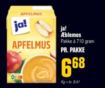 Otto Duborg Ja! æblemos tilbud