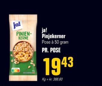 Otto Duborg Ja! pinjekerner tilbud
