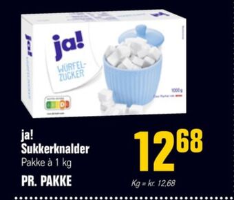 Otto Duborg Ja! sukker hugget tilbud