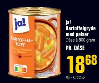 Poetzsch Padborg Ja! kartoffelgryde tilbud