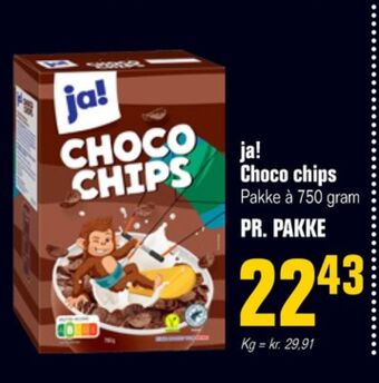 Poetzsch Padborg Choco chips morgenmadsprodukt tilbud