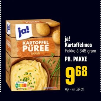 Poetzsch Padborg Ja! kartoffelmospulver tilbud