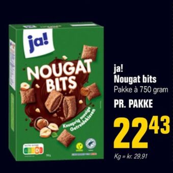 Poetzsch Padborg Nougat bits morgenmadsprodukt tilbud