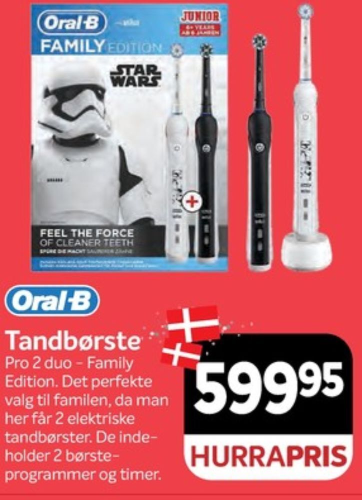 Braun oralb eltandbørste tilbud hos Din Isenkræmmer