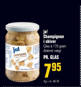 Poetzsch Padborg Ja! champignon tilbud