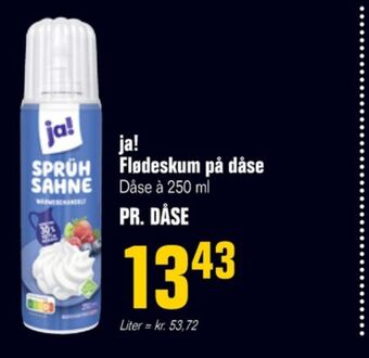 Poetzsch Padborg Ja! flødeskum tilbud