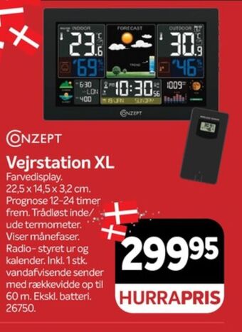 Din Isenkræmmer Conzept vejrstation tilbud