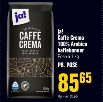 Poetzsch Padborg Caffe crema kaffebønner tilbud