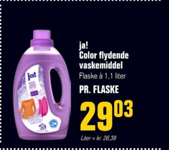 Poetzsch Padborg Ja! vaskemiddel-flydende tilbud