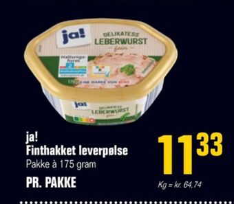 Ja! leverpostej