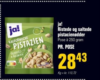 Poetzsch Padborg Ja! pistacienødder tilbud