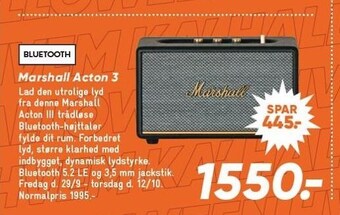 Bilka Marshall action 3 tilbud