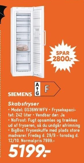 Skabsfryser