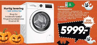 Bilka Vaskemaskine tilbud