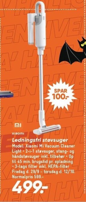 Ledningsfri støvsuger