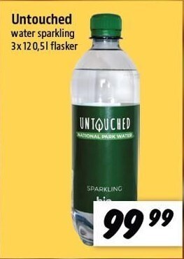 Untouched water sparkling