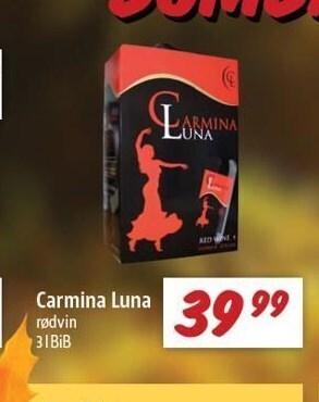 Carmina luna rødvin