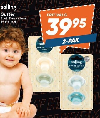 Bilka Sutter 2-pak tilbud