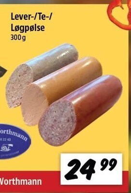 zur Krone Lever-/te-/løgpølse tilbud