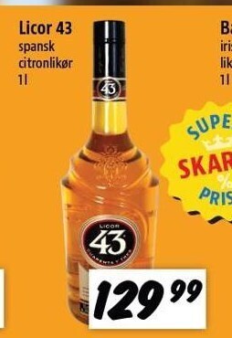 Licor 43 spansk citronlikør