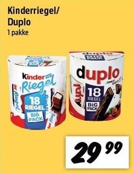 zur Krone Kinderriegel/duplo tilbud