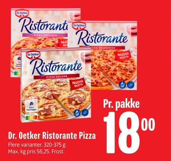 Min Købmand Dr. oetker ristorante pizza tilbud