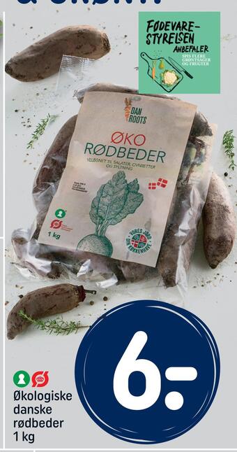 Økologiske danske rødbeder