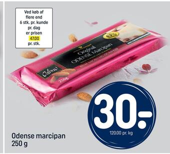 Rema 1000 Odense marcipan tilbud