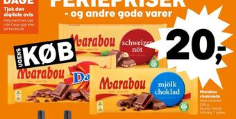 Kvickly Marabou chokolade tilbud