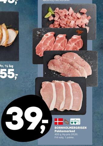 Kvickly Bornholmergrisen pakkemarked tilbud