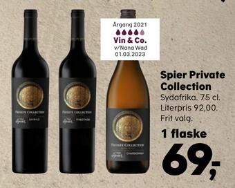 Kvickly Spier private collection tilbud