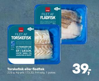 Torskefisk eller fladfisk