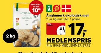 Kvickly Änglamark økologisk mel tilbud