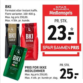SPAR Bki tilbud