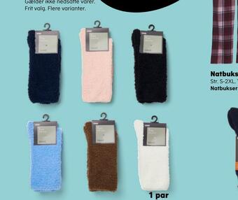 Kvickly Hygge sokker tilbud