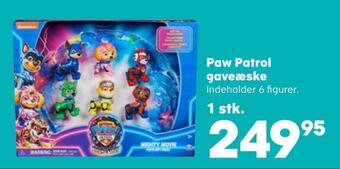 Kvickly Paw patrol gaveæske tilbud