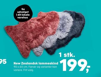 Kvickly New zealandsk lammeskind tilbud
