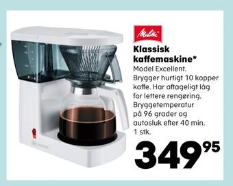 Klassisk kaffemaskine