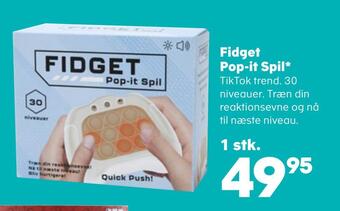 Fidget pop-it spil