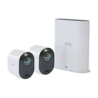 Arlo ultra 2 sikkerhedssystem med 2 kameraer