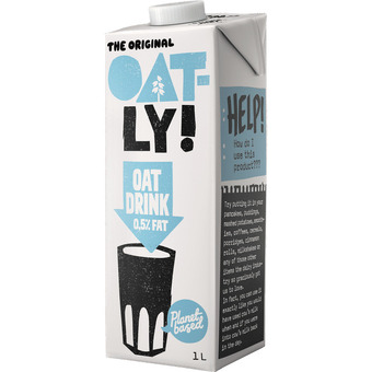Oatly - 2 x oatly havredrik 0,5% 1l