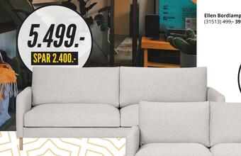 Sabia 3 personers sofa
