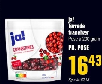Poetzsch Padborg ja! Tørrede tranebær tilbud