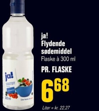 Poetzsch Padborg ja! Flydende sødemiddel tilbud