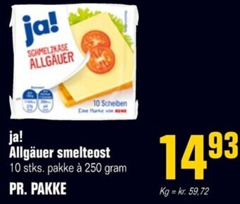 ja! Allgäuer smelteost
