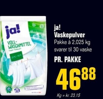 Poetzsch Padborg ja! Vaskepulver tilbud