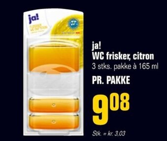 Poetzsch Padborg ja! WC frisker, citron tilbud