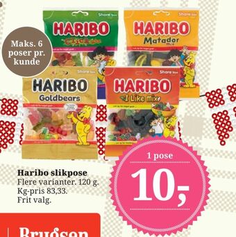 Dagli'Brugsen I like mix slikposer tilbud