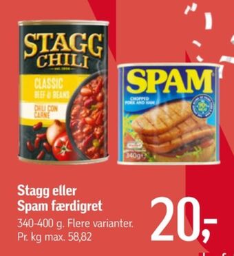 Føtex Stagg færdigretter tilbud