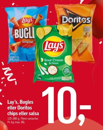 Føtex Bugles snacks tilbud